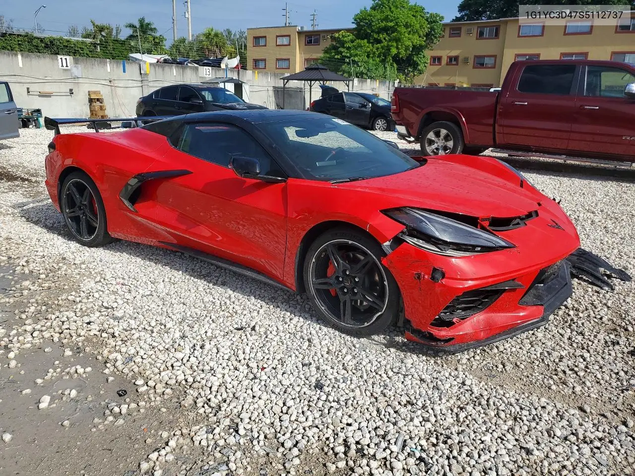 2025 Chevrolet Corvette Stingray 3Lt VIN: 1G1YC3D47S5112737 Lot: 61346366
