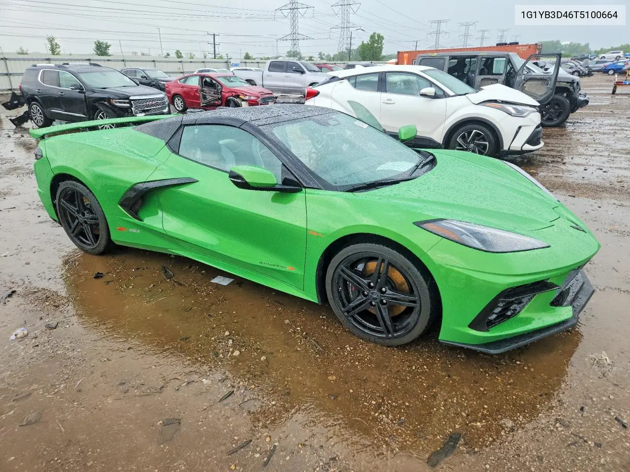 2026 Chevrolet Corvette Stingray 2Lt VIN: 1G1YB3D46T5100664 Lot: 56470736
