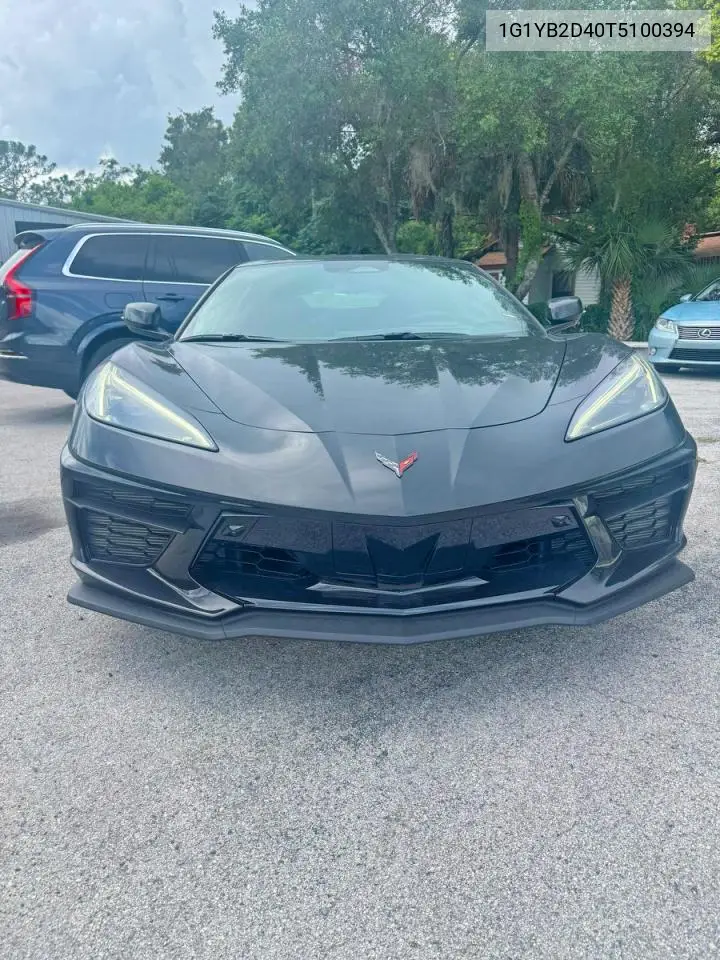 2026 Chevrolet Corvette Stingray 2Lt VIN: 1G1YB2D40T5100394 Lot: 61070116