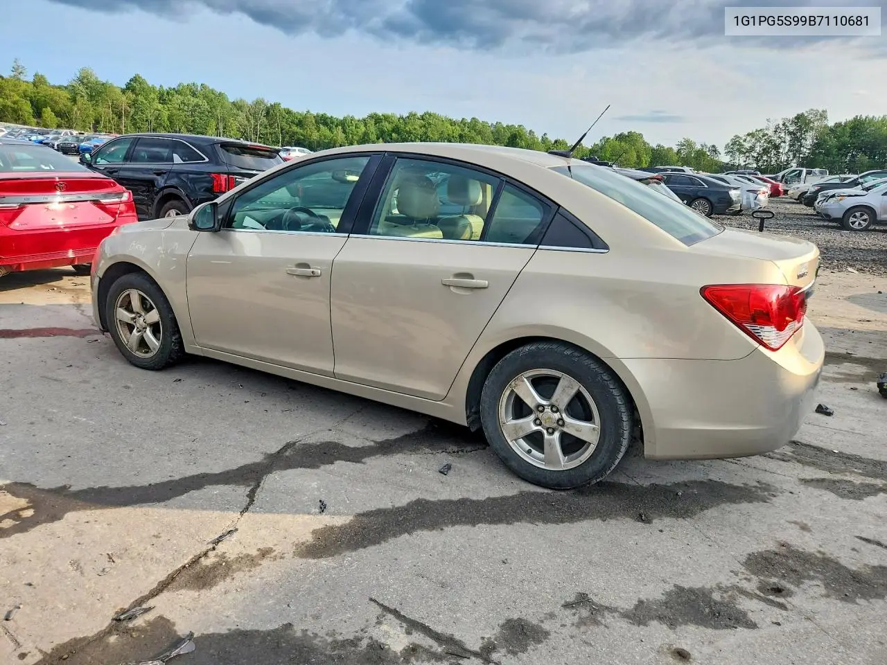 2011 Chevrolet Cruze Lt VIN: 1G1PG5S99B7110681 Lot: 59076776
