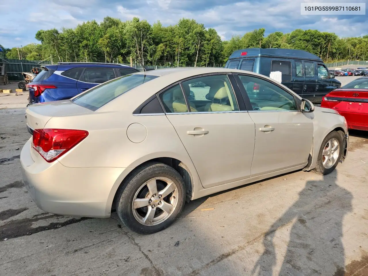 2011 Chevrolet Cruze Lt VIN: 1G1PG5S99B7110681 Lot: 59076776