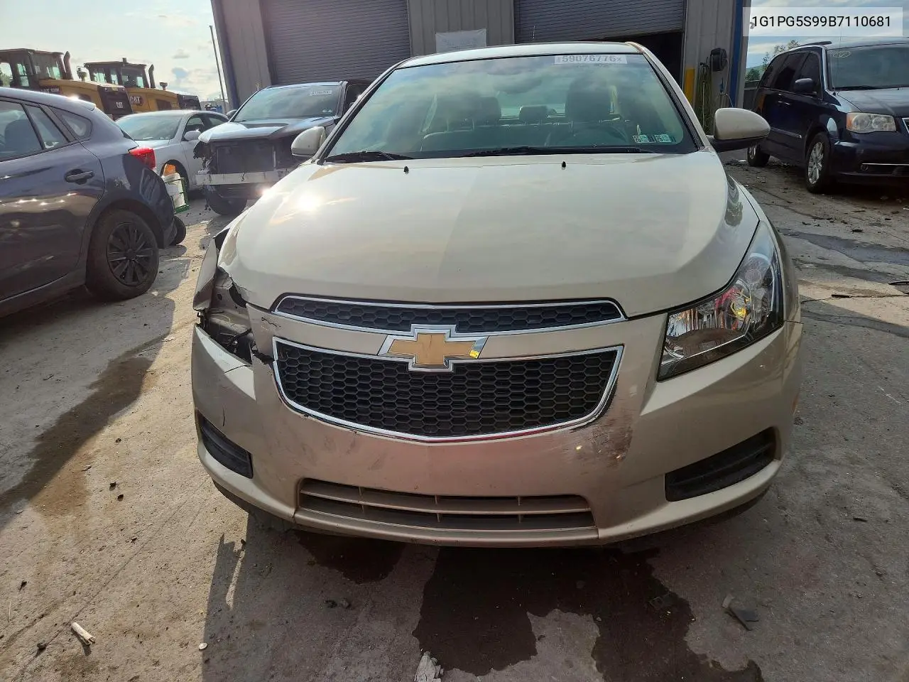 2011 Chevrolet Cruze Lt VIN: 1G1PG5S99B7110681 Lot: 59076776