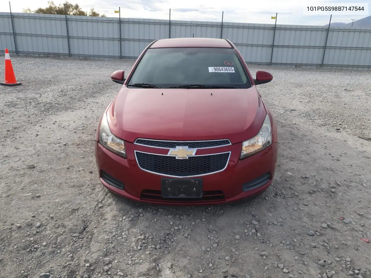 1G1PG5S98B7147544 2011 Chevrolet Cruze Lt