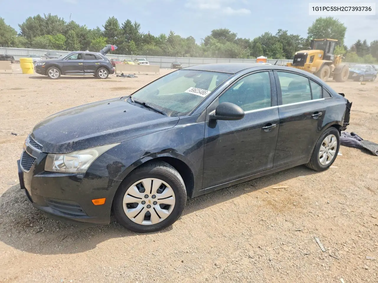 2012 Chevrolet Cruze Ls VIN: 1G1PC5SH2C7393736 Lot: 59625486