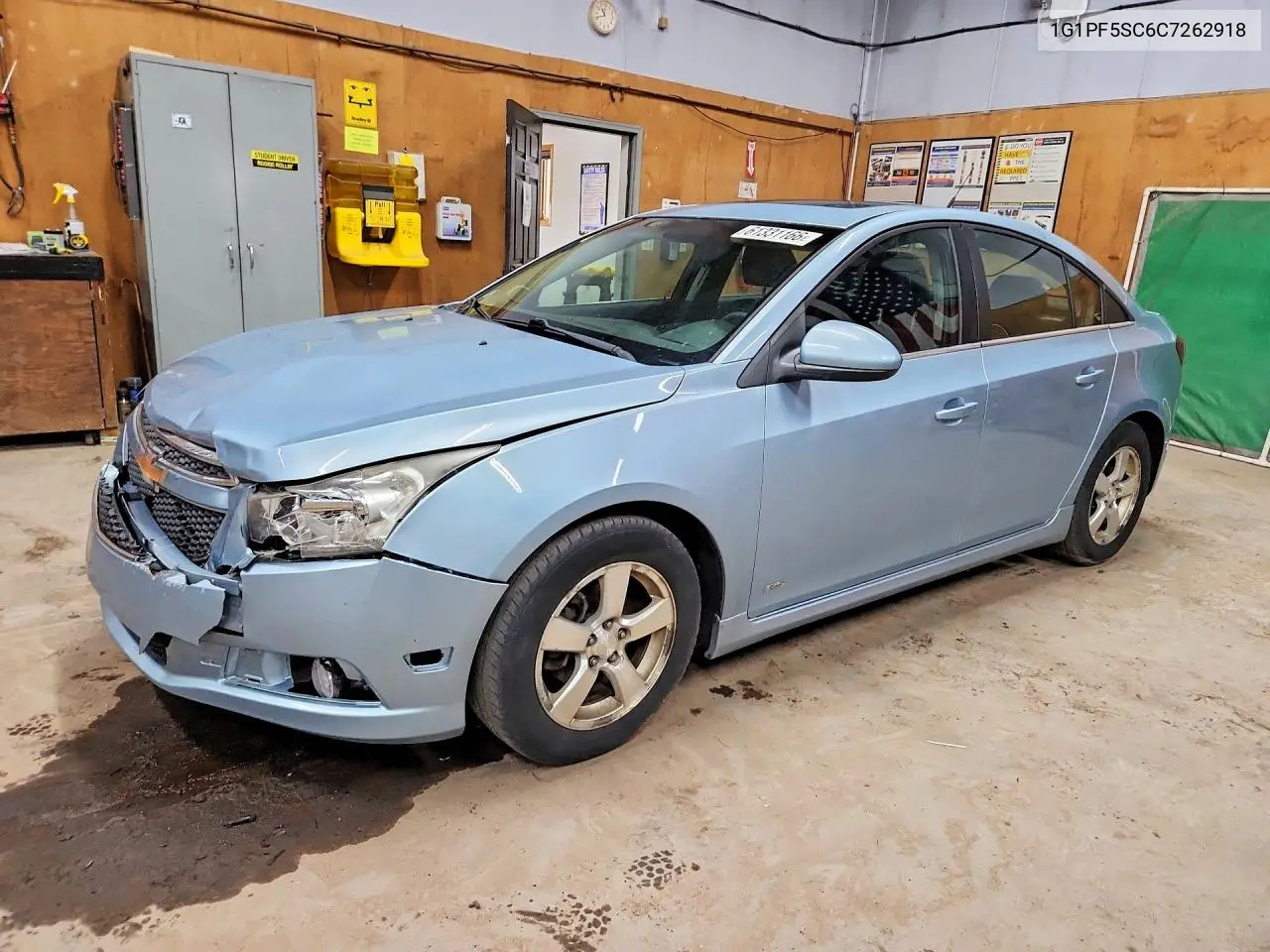 2012 Chevrolet Cruze Lt VIN: 1G1PF5SC6C7262918 Lot: 61331166