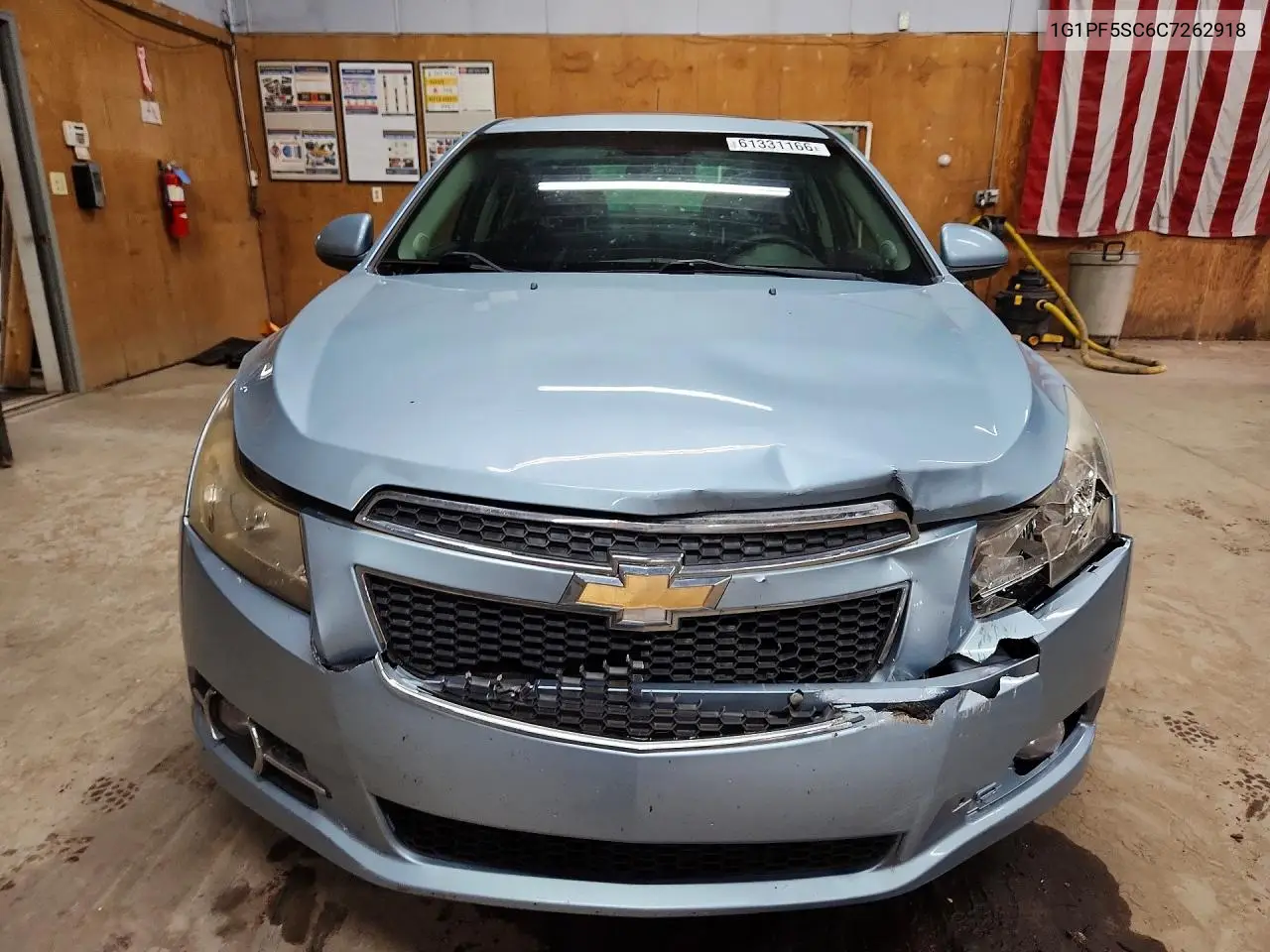 2012 Chevrolet Cruze Lt VIN: 1G1PF5SC6C7262918 Lot: 61331166
