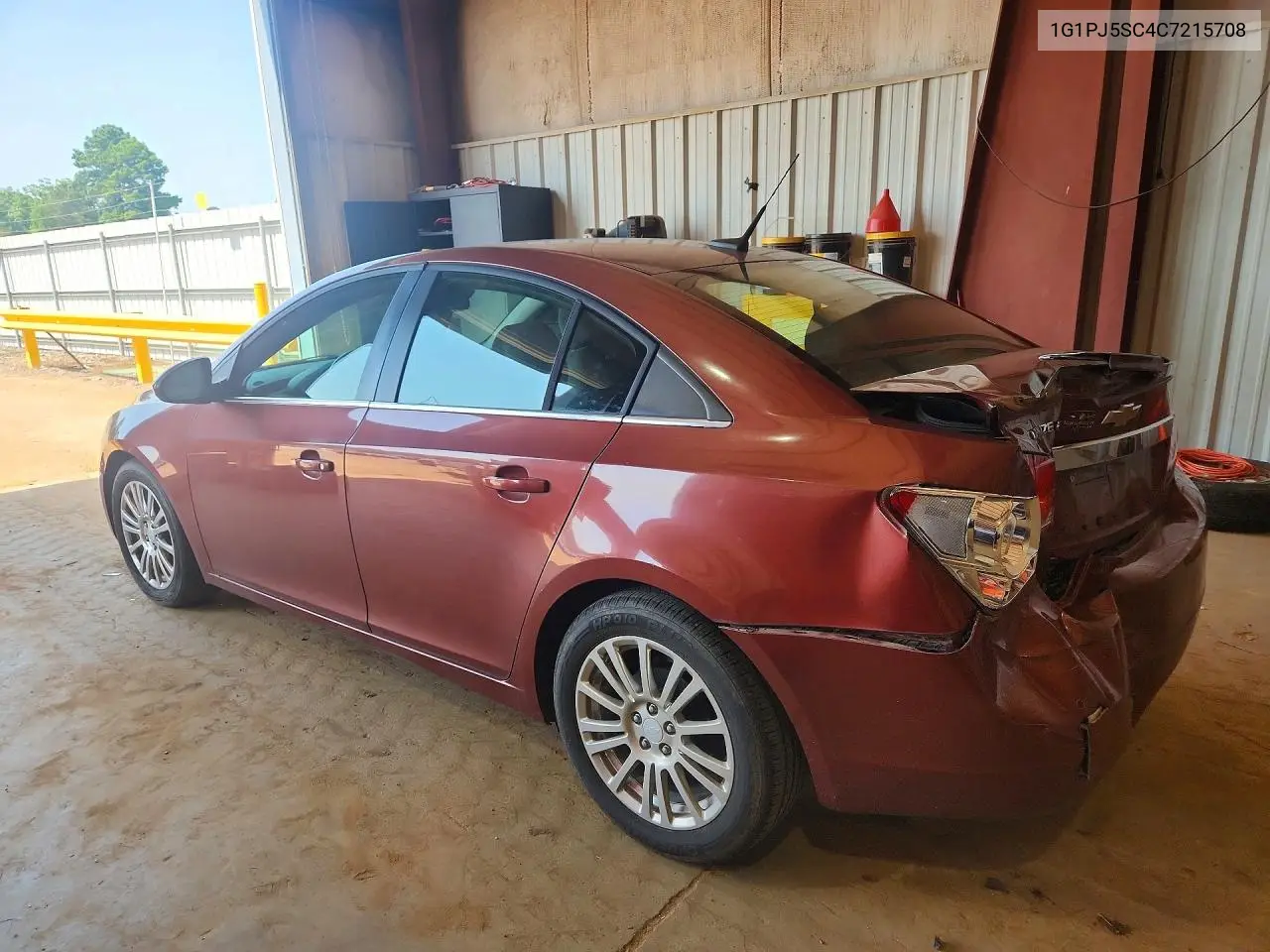 2012 Chevrolet Cruze Eco VIN: 1G1PJ5SC4C7215708 Lot: 61680316