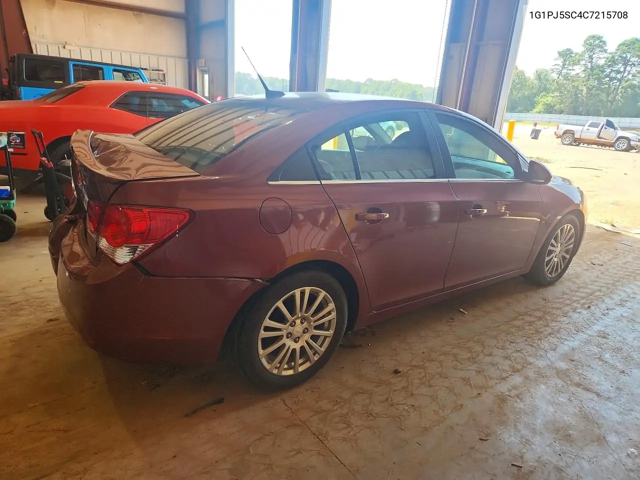 2012 Chevrolet Cruze Eco VIN: 1G1PJ5SC4C7215708 Lot: 61680316