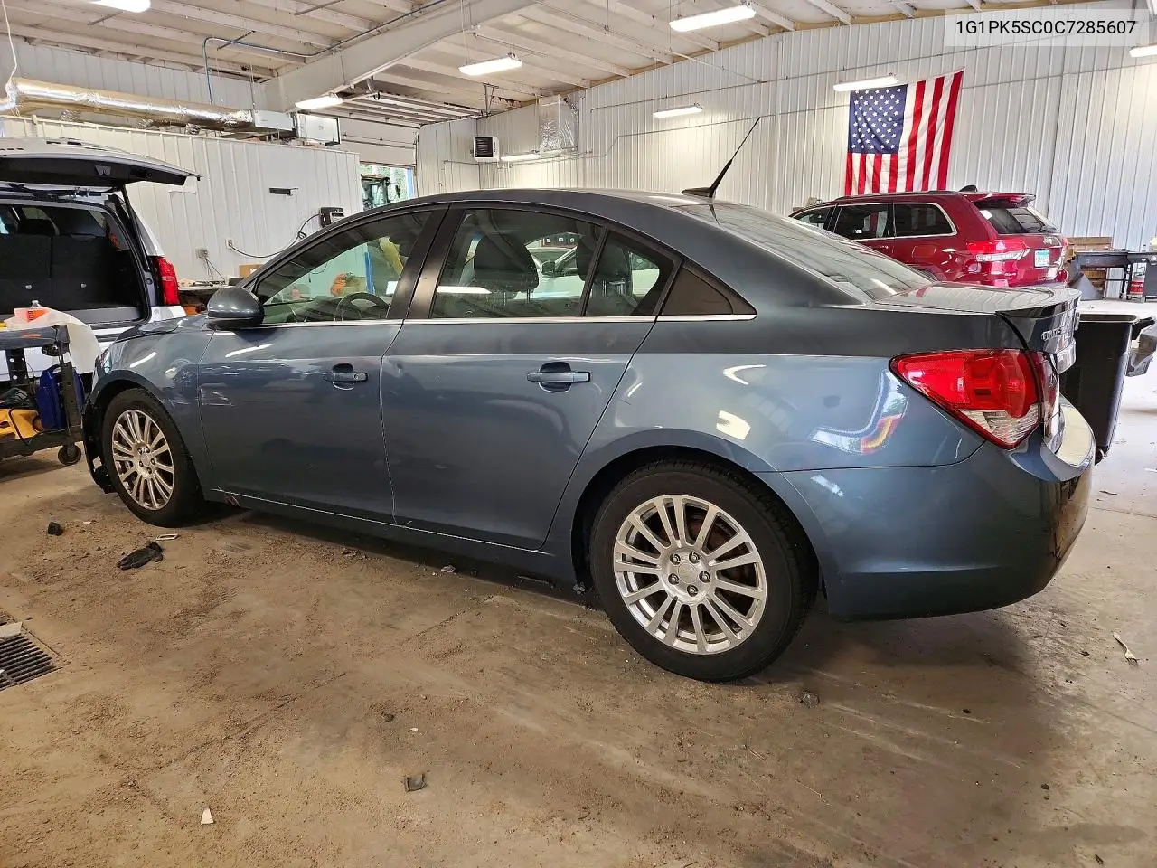 2012 Chevrolet Cruze Eco VIN: 1G1PK5SC0C7285607 Lot: 62098176