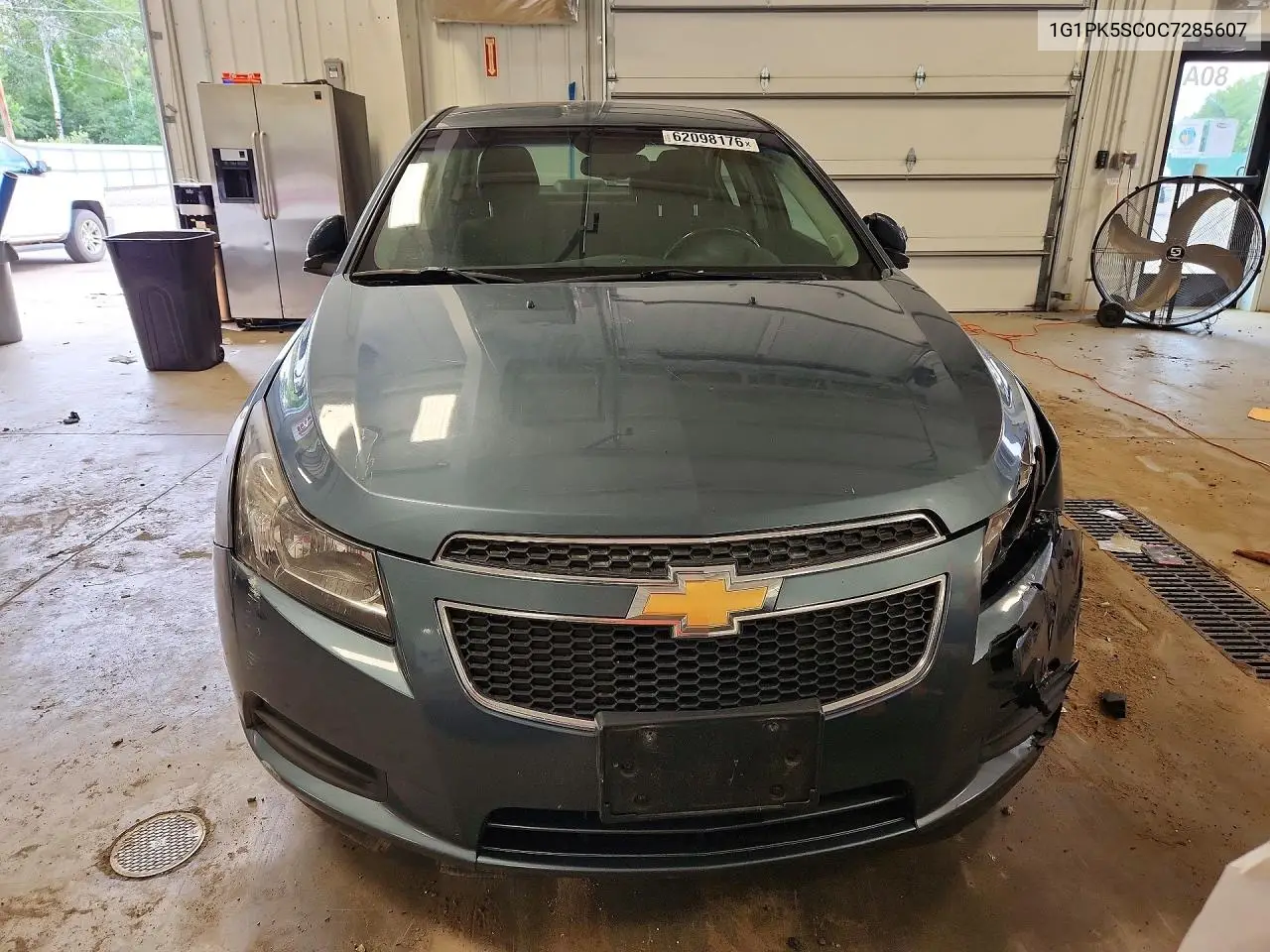 2012 Chevrolet Cruze Eco VIN: 1G1PK5SC0C7285607 Lot: 62098176