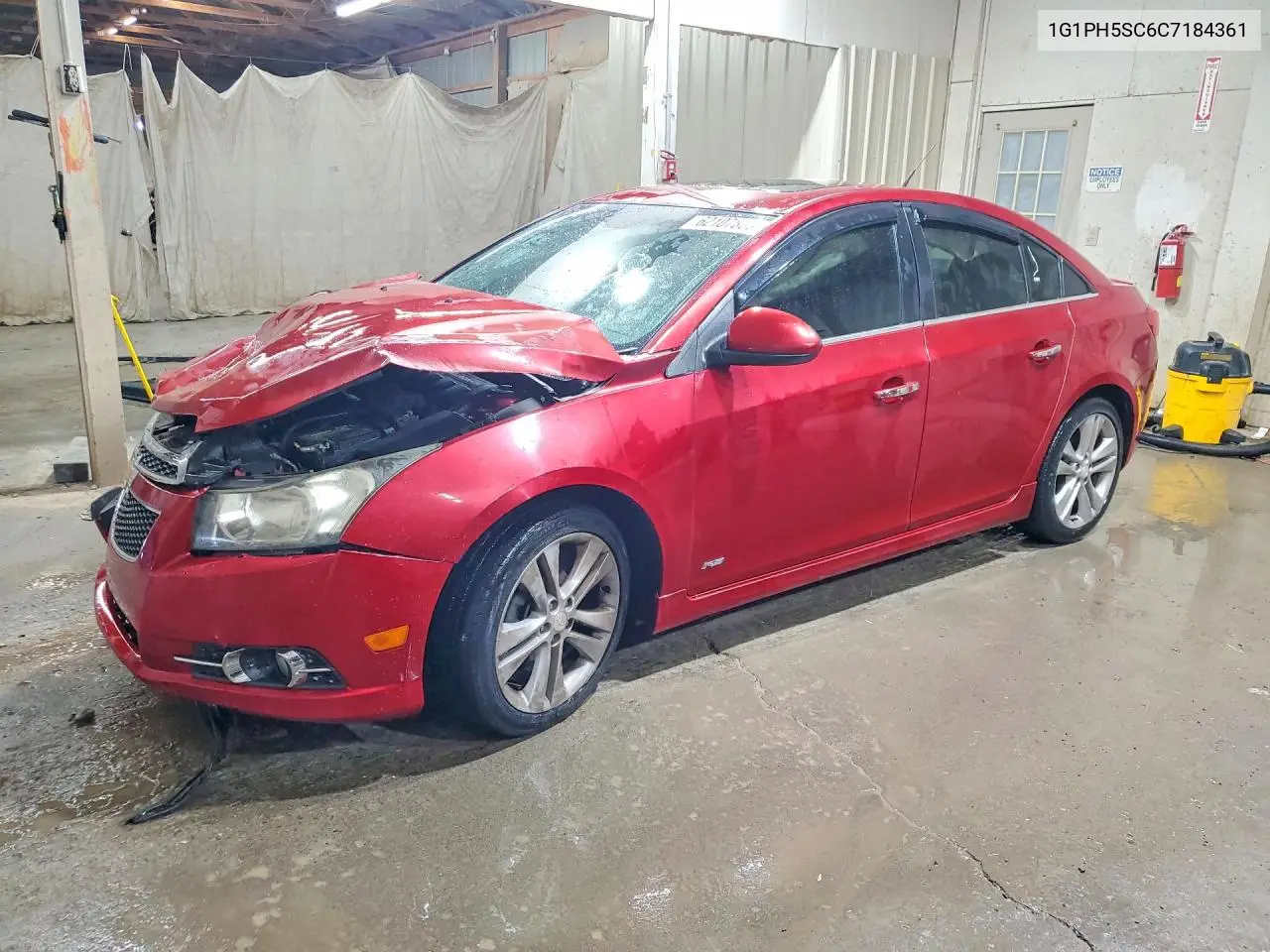 2012 Chevrolet Cruze Ltz VIN: 1G1PH5SC6C7184361 Lot: 62107886