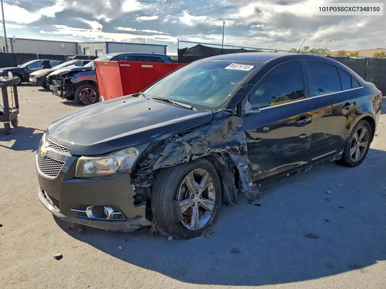 1G1PG5SCXC7348150 2012 Chevrolet Cruze Lt