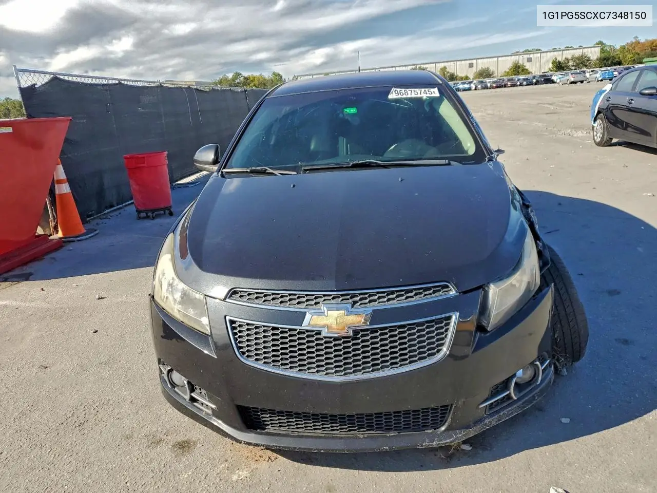 1G1PG5SCXC7348150 2012 Chevrolet Cruze Lt