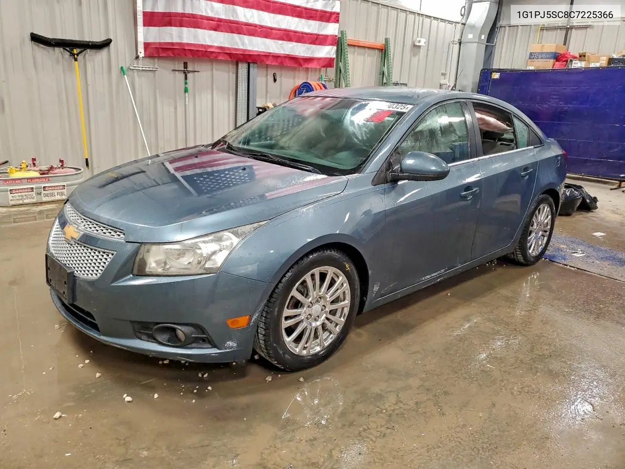 1G1PJ5SC8C7225366 2012 Chevrolet Cruze Eco