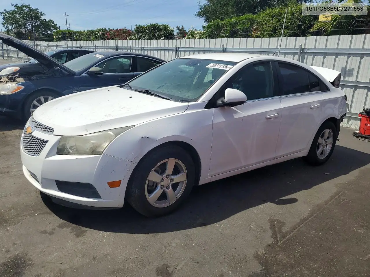 1G1PC5SB6D7271653 2013 Chevrolet Cruze Lt