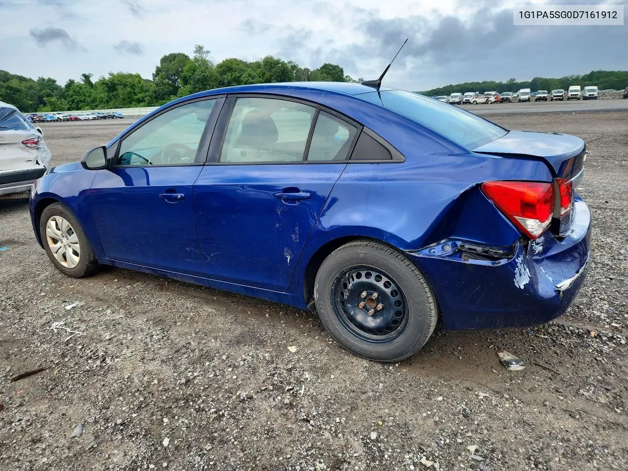 2013 Chevrolet Cruze Ls VIN: 1G1PA5SG0D7161912 Lot: 60381596