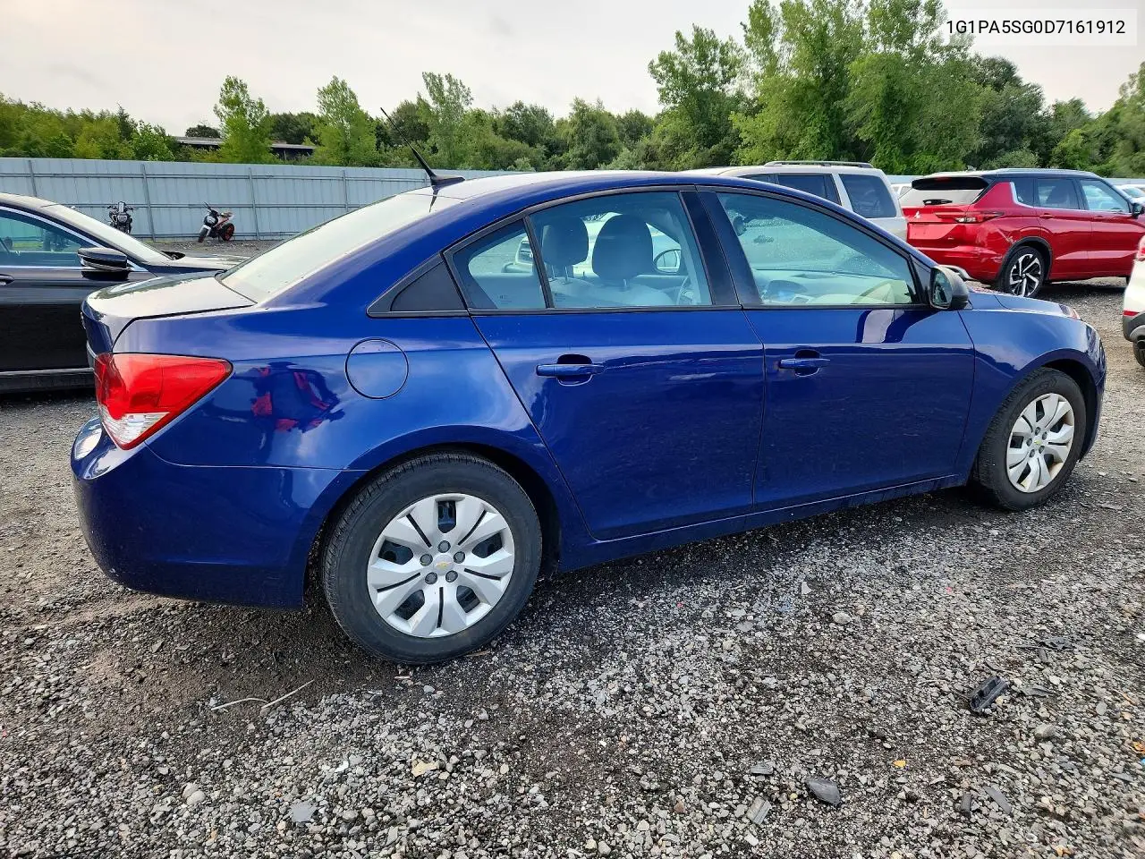 2013 Chevrolet Cruze Ls VIN: 1G1PA5SG0D7161912 Lot: 60381596