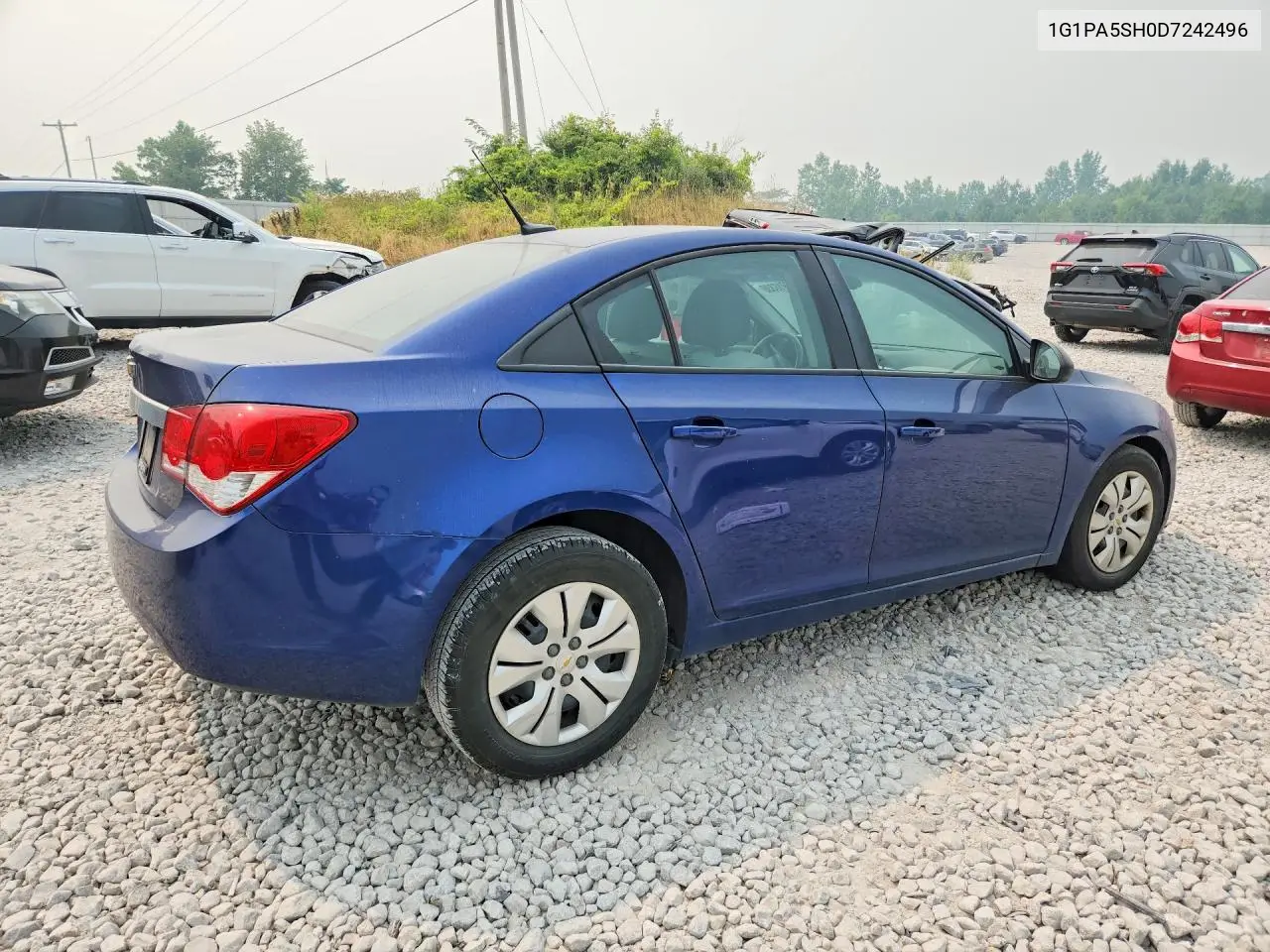 2013 Chevrolet Cruze Ls VIN: 1G1PA5SH0D7242496 Lot: 60916336