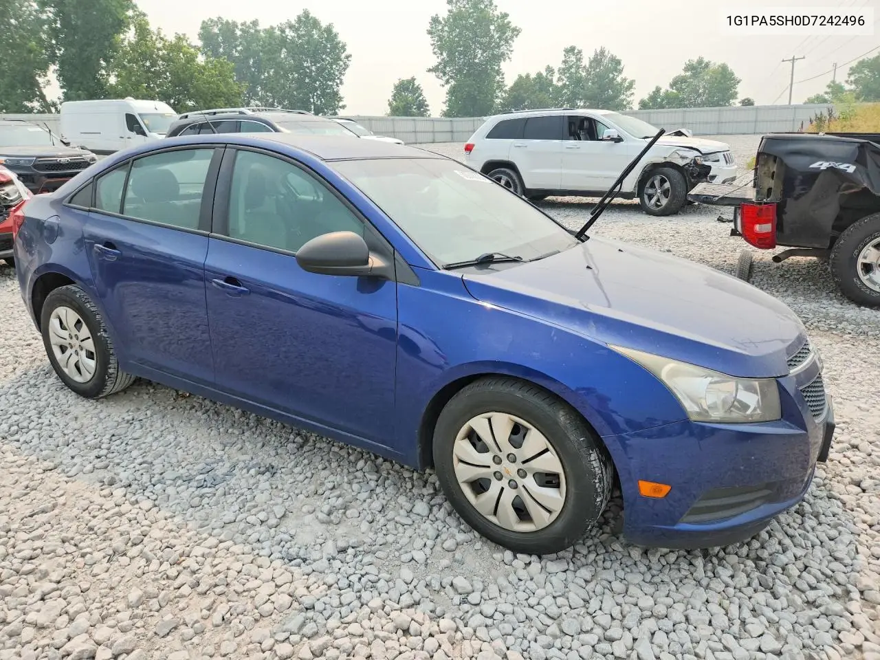 2013 Chevrolet Cruze Ls VIN: 1G1PA5SH0D7242496 Lot: 60916336