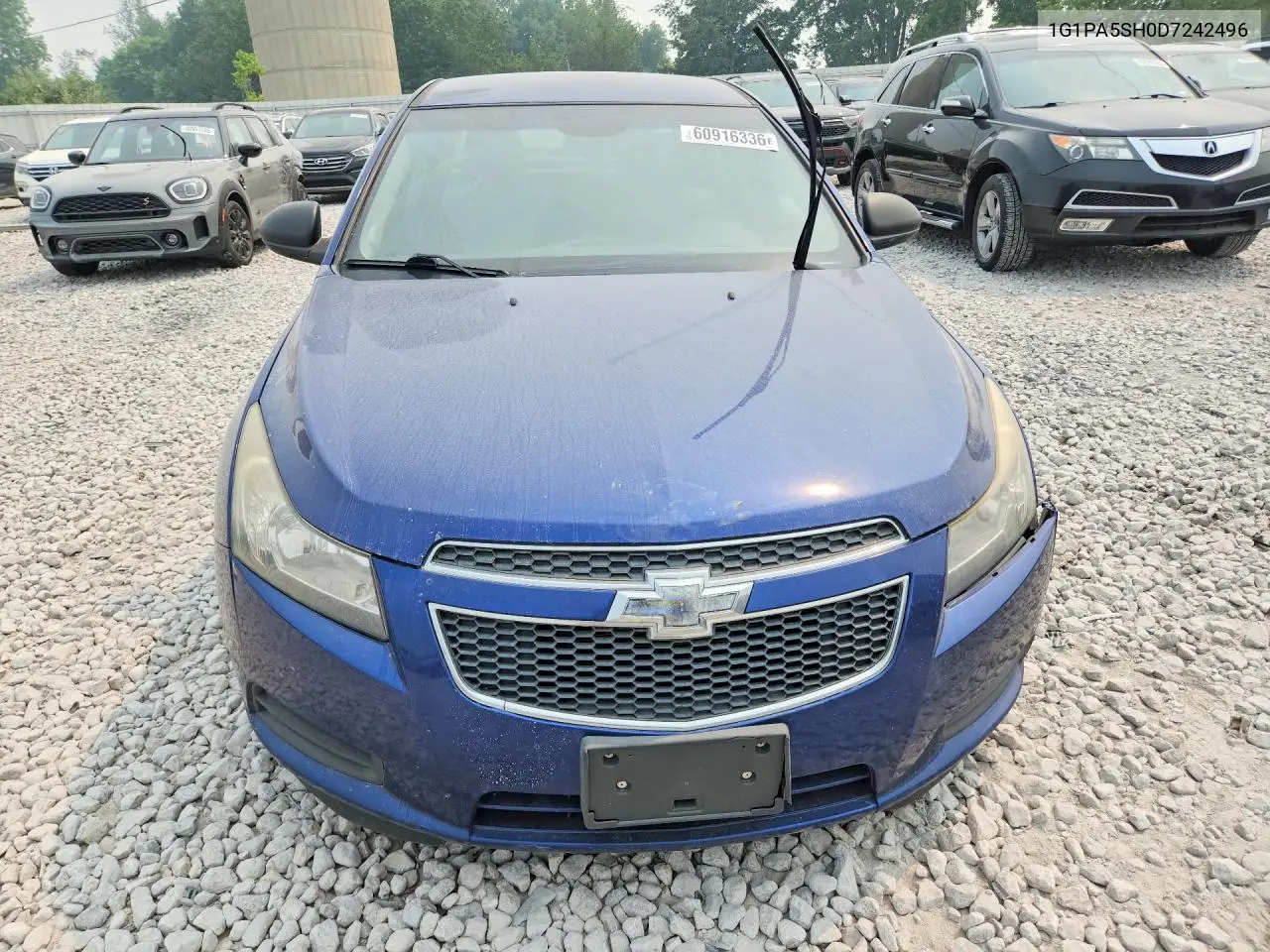 2013 Chevrolet Cruze Ls VIN: 1G1PA5SH0D7242496 Lot: 60916336