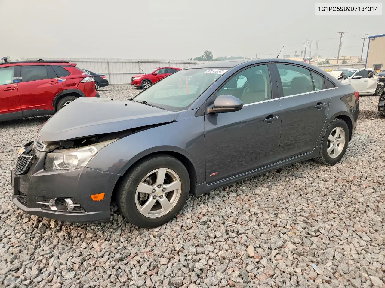 2013 Chevrolet Cruze Lt VIN: 1G1PC5SB9D7184314 Lot: 61673676