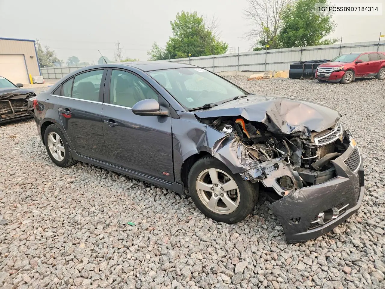 2013 Chevrolet Cruze Lt VIN: 1G1PC5SB9D7184314 Lot: 61673676