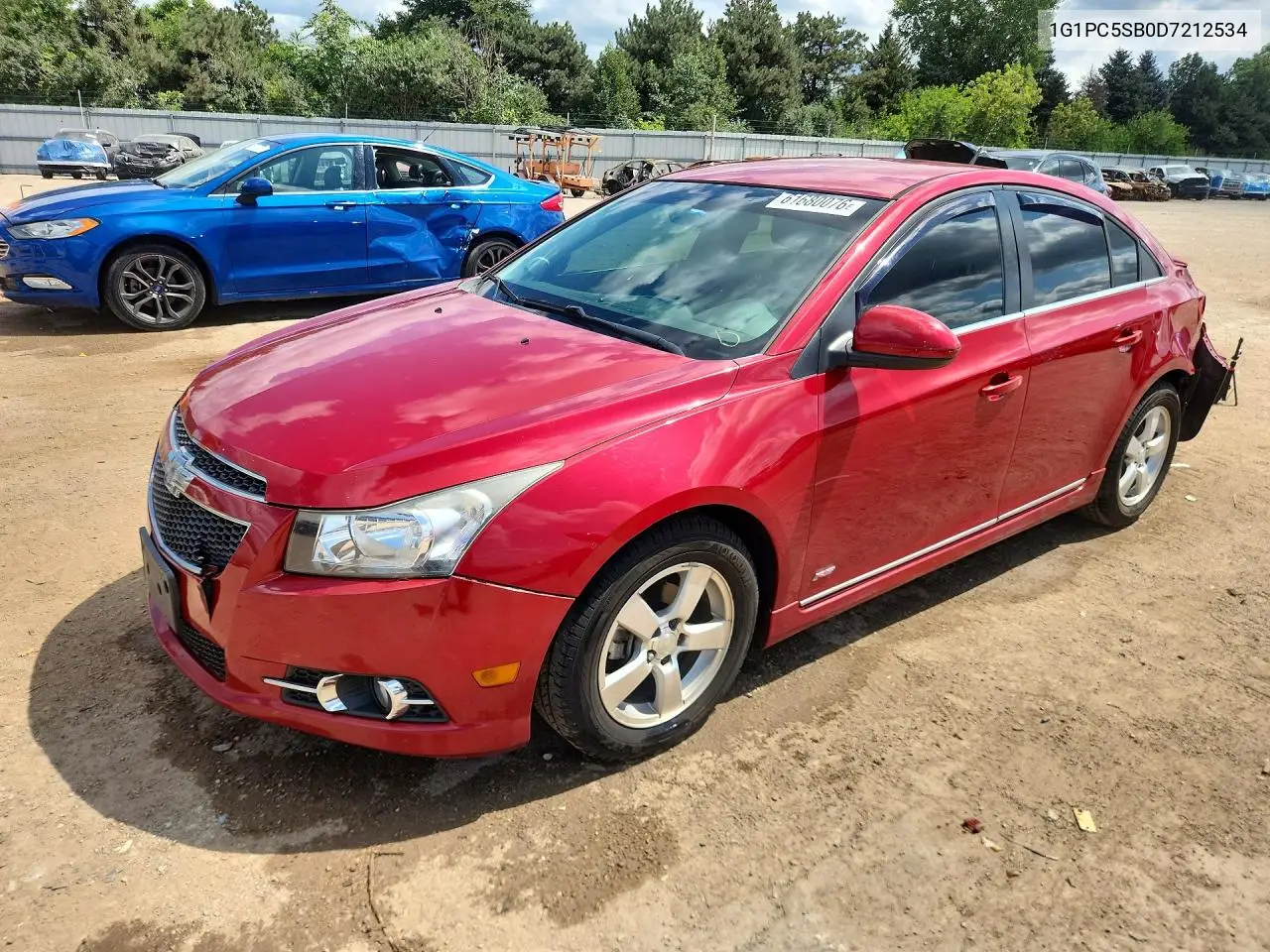 2013 Chevrolet Cruze Lt VIN: 1G1PC5SB0D7212534 Lot: 61680076