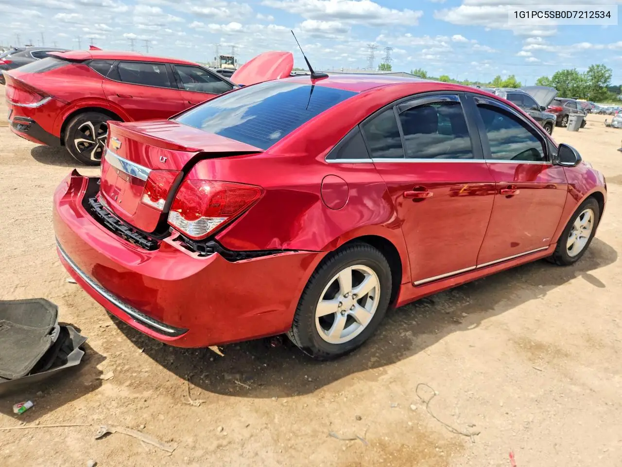 2013 Chevrolet Cruze Lt VIN: 1G1PC5SB0D7212534 Lot: 61680076