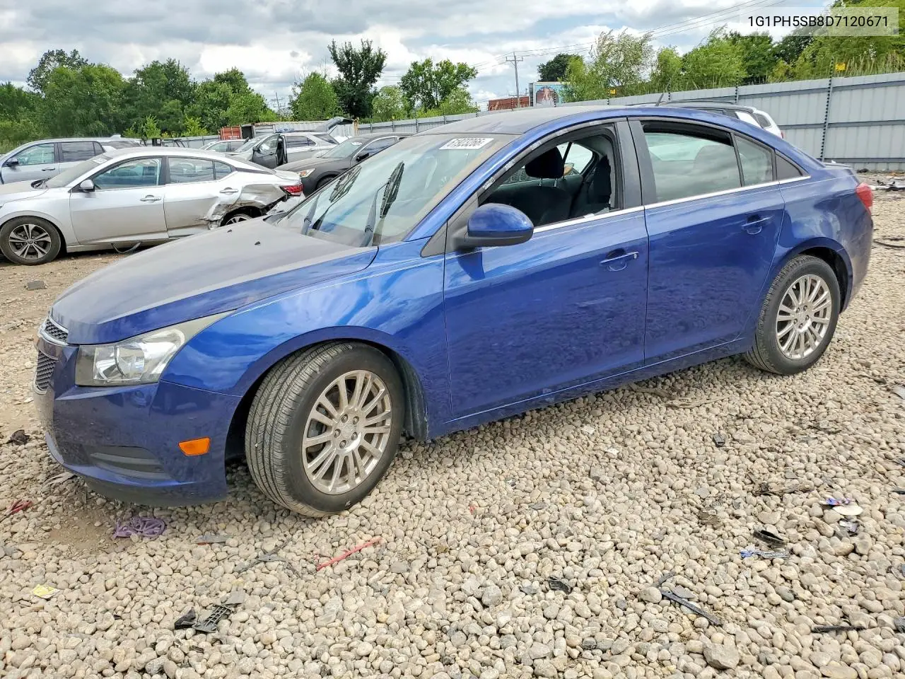 2013 Chevrolet Cruze Eco VIN: 1G1PH5SB8D7120671 Lot: 61923266