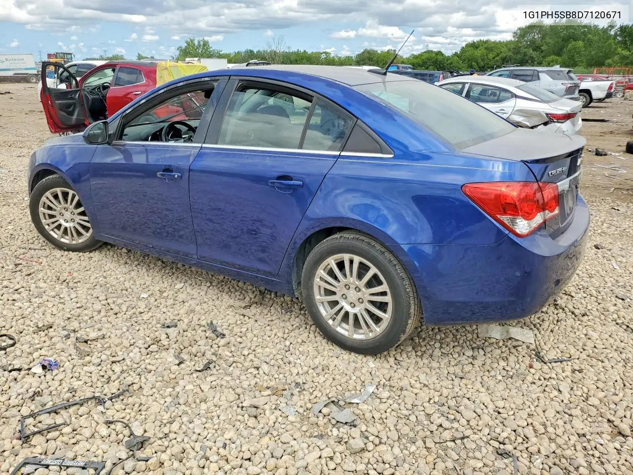 2013 Chevrolet Cruze Eco VIN: 1G1PH5SB8D7120671 Lot: 61923266