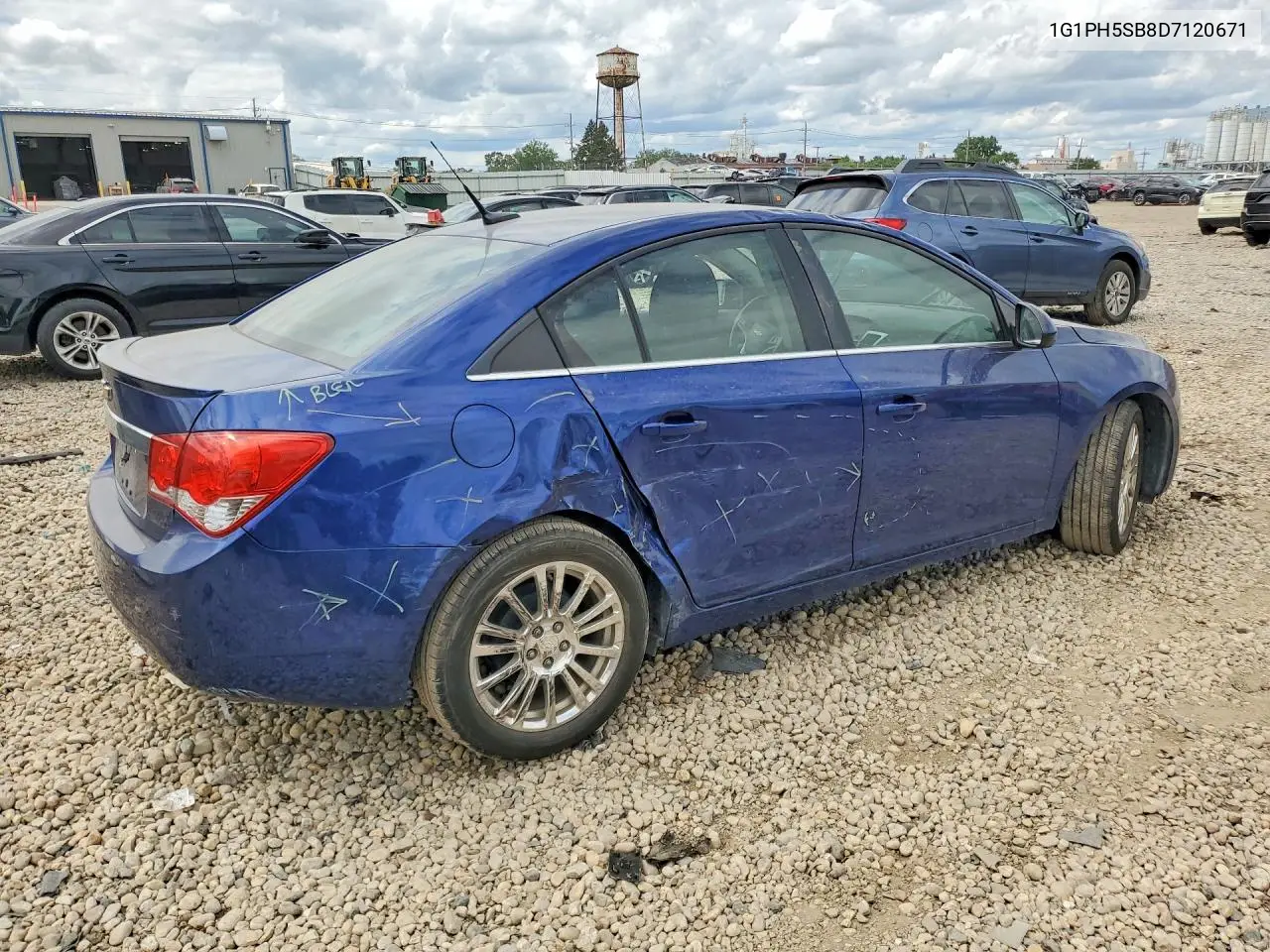 2013 Chevrolet Cruze Eco VIN: 1G1PH5SB8D7120671 Lot: 61923266