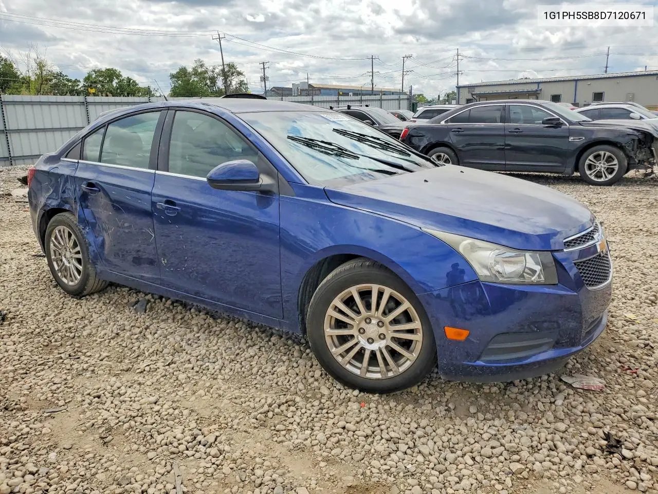 2013 Chevrolet Cruze Eco VIN: 1G1PH5SB8D7120671 Lot: 61923266