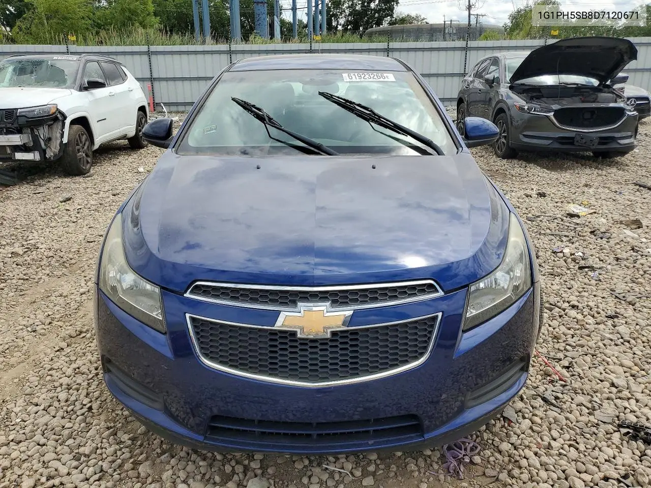 2013 Chevrolet Cruze Eco VIN: 1G1PH5SB8D7120671 Lot: 61923266
