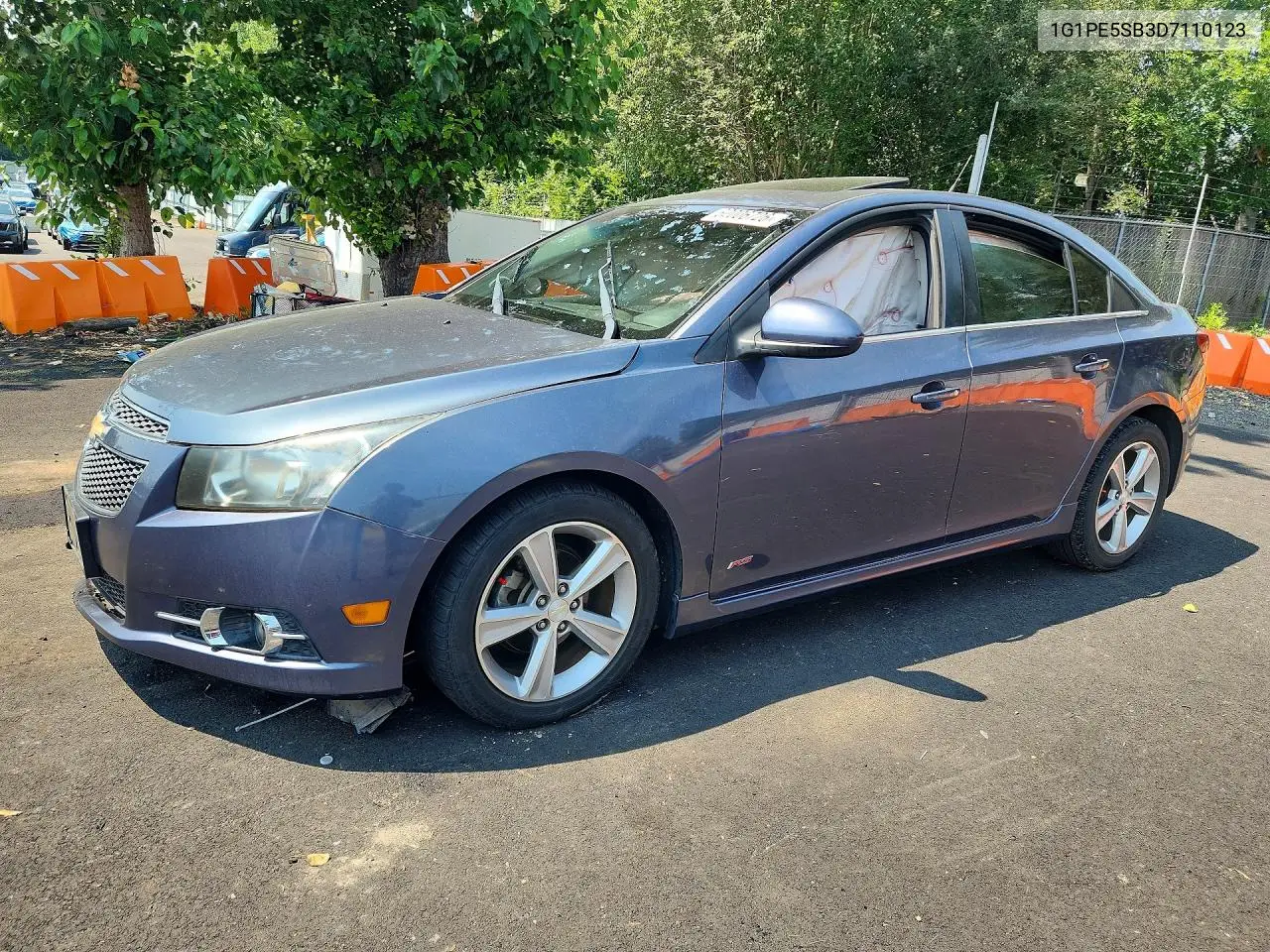 2013 Chevrolet Cruze Lt VIN: 1G1PE5SB3D7110123 Lot: 62006726