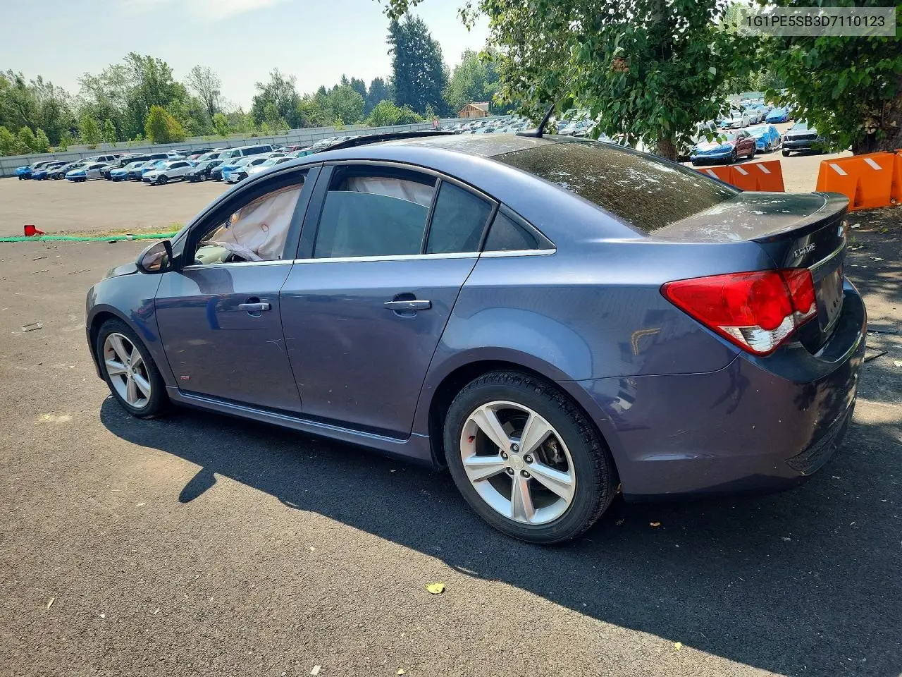 2013 Chevrolet Cruze Lt VIN: 1G1PE5SB3D7110123 Lot: 62006726