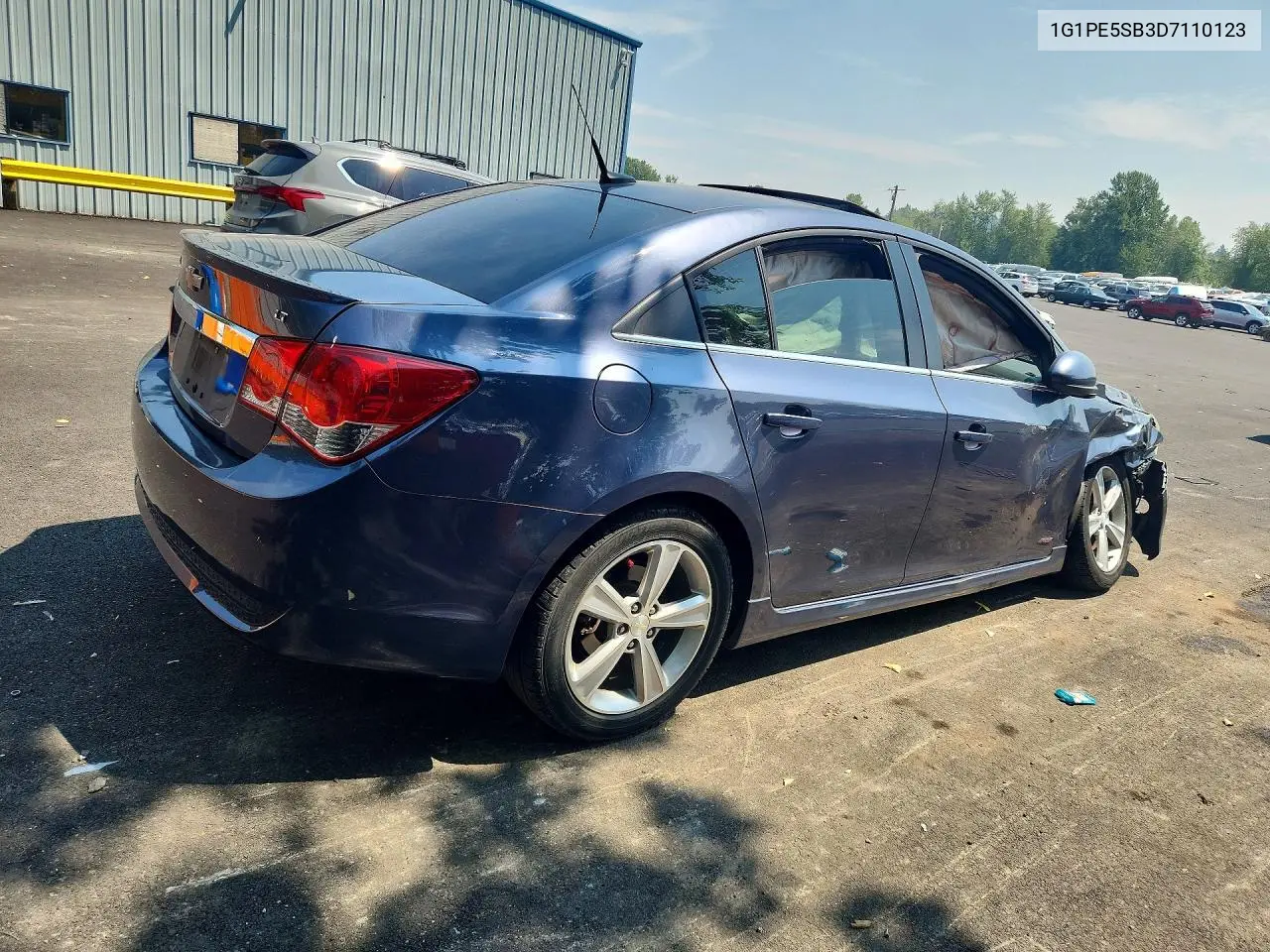 2013 Chevrolet Cruze Lt VIN: 1G1PE5SB3D7110123 Lot: 62006726