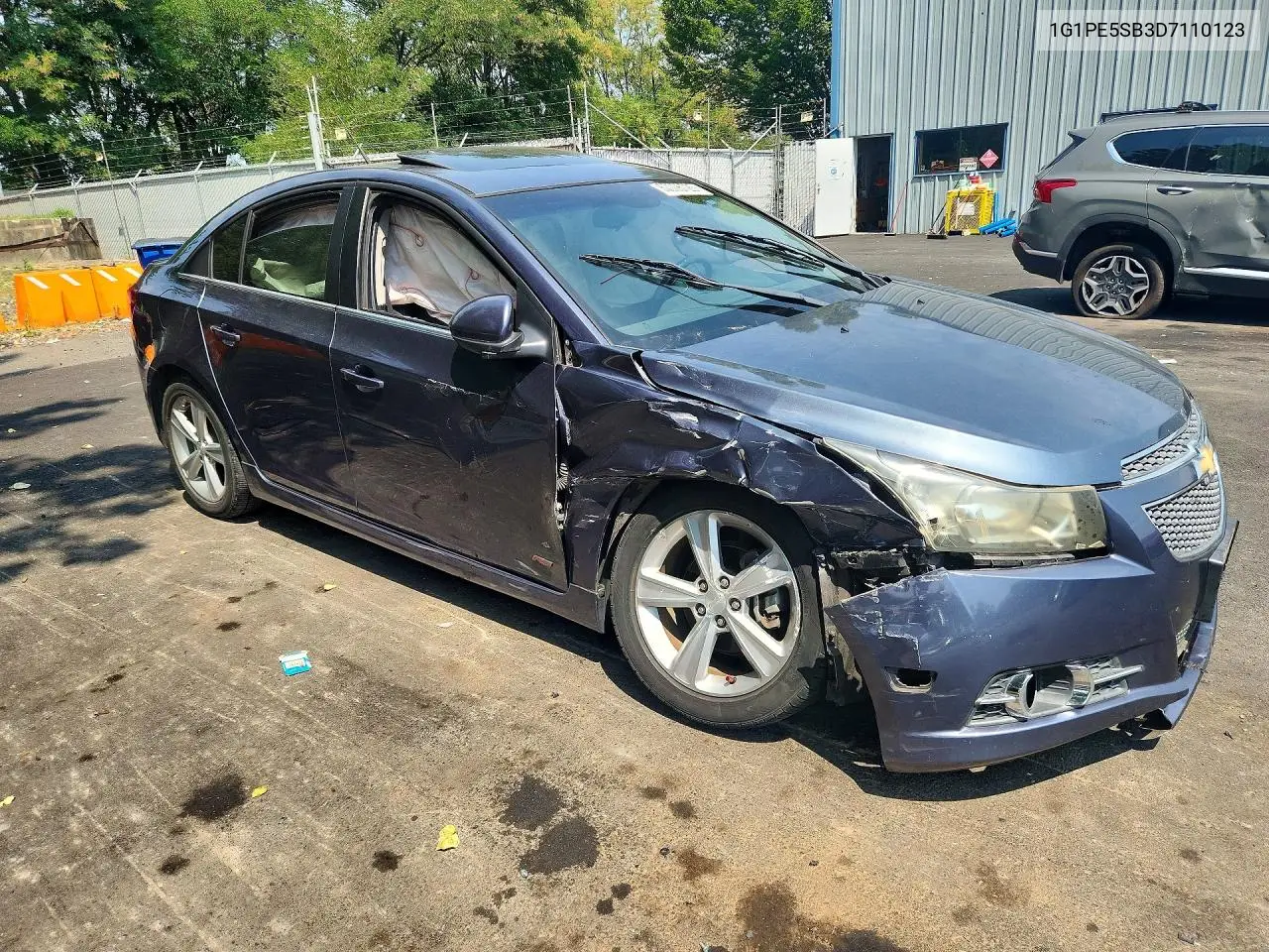 2013 Chevrolet Cruze Lt VIN: 1G1PE5SB3D7110123 Lot: 62006726
