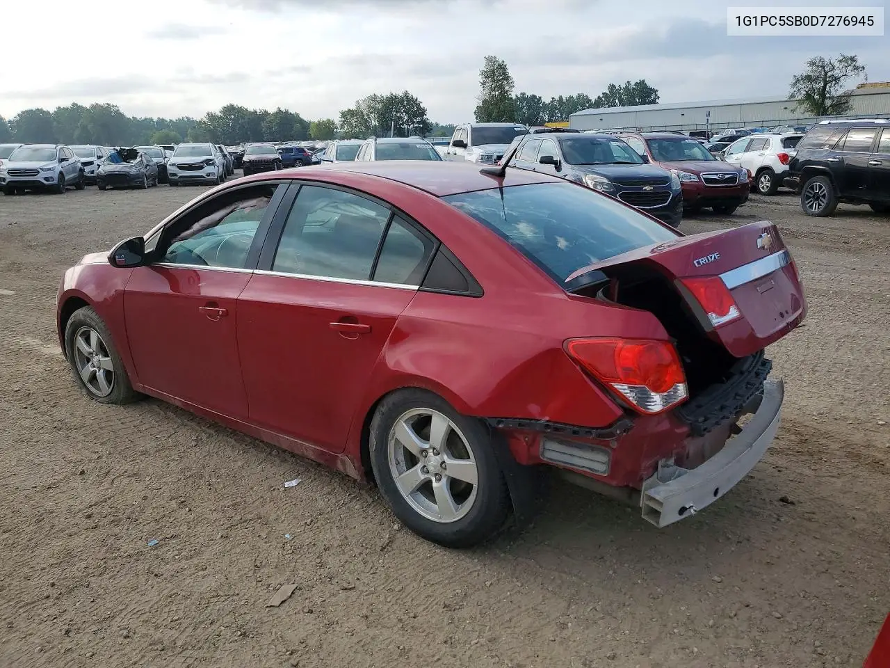 2013 Chevrolet Cruze Lt VIN: 1G1PC5SB0D7276945 Lot: 62157176
