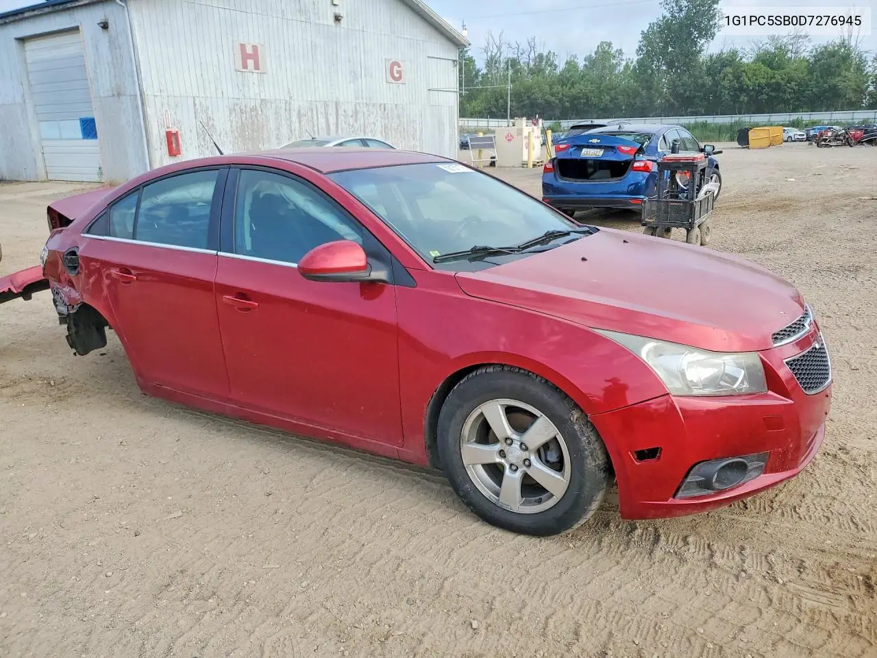 2013 Chevrolet Cruze Lt VIN: 1G1PC5SB0D7276945 Lot: 62157176