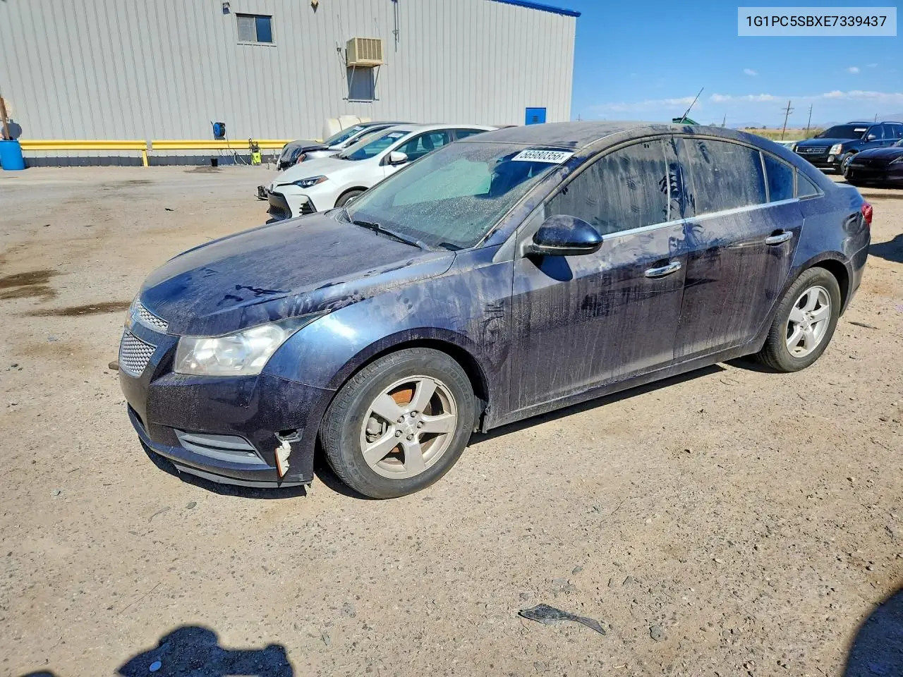 2014 Chevrolet Cruze Lt VIN: 1G1PC5SBXE7339437 Lot: 56980356