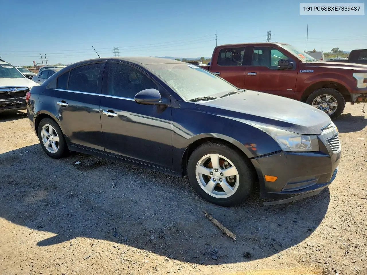 2014 Chevrolet Cruze Lt VIN: 1G1PC5SBXE7339437 Lot: 56980356