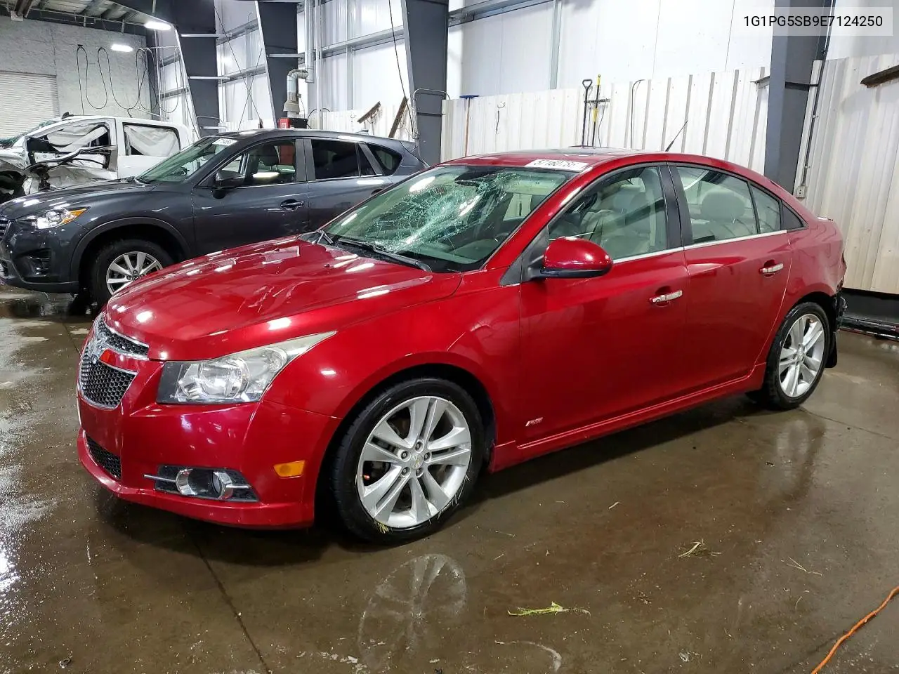 2014 Chevrolet Cruze Ltz VIN: 1G1PG5SB9E7124250 Lot: 57160786