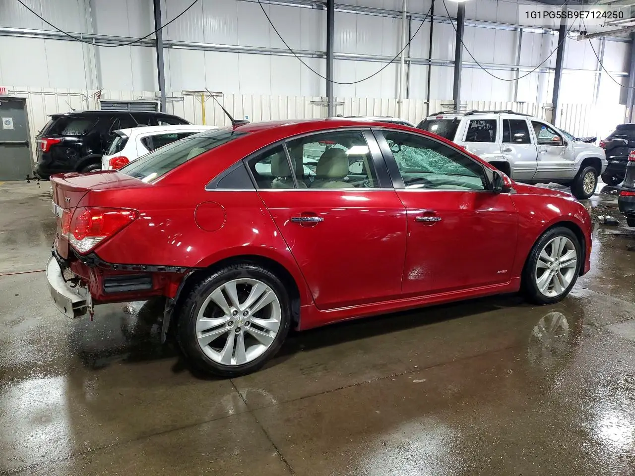 2014 Chevrolet Cruze Ltz VIN: 1G1PG5SB9E7124250 Lot: 57160786