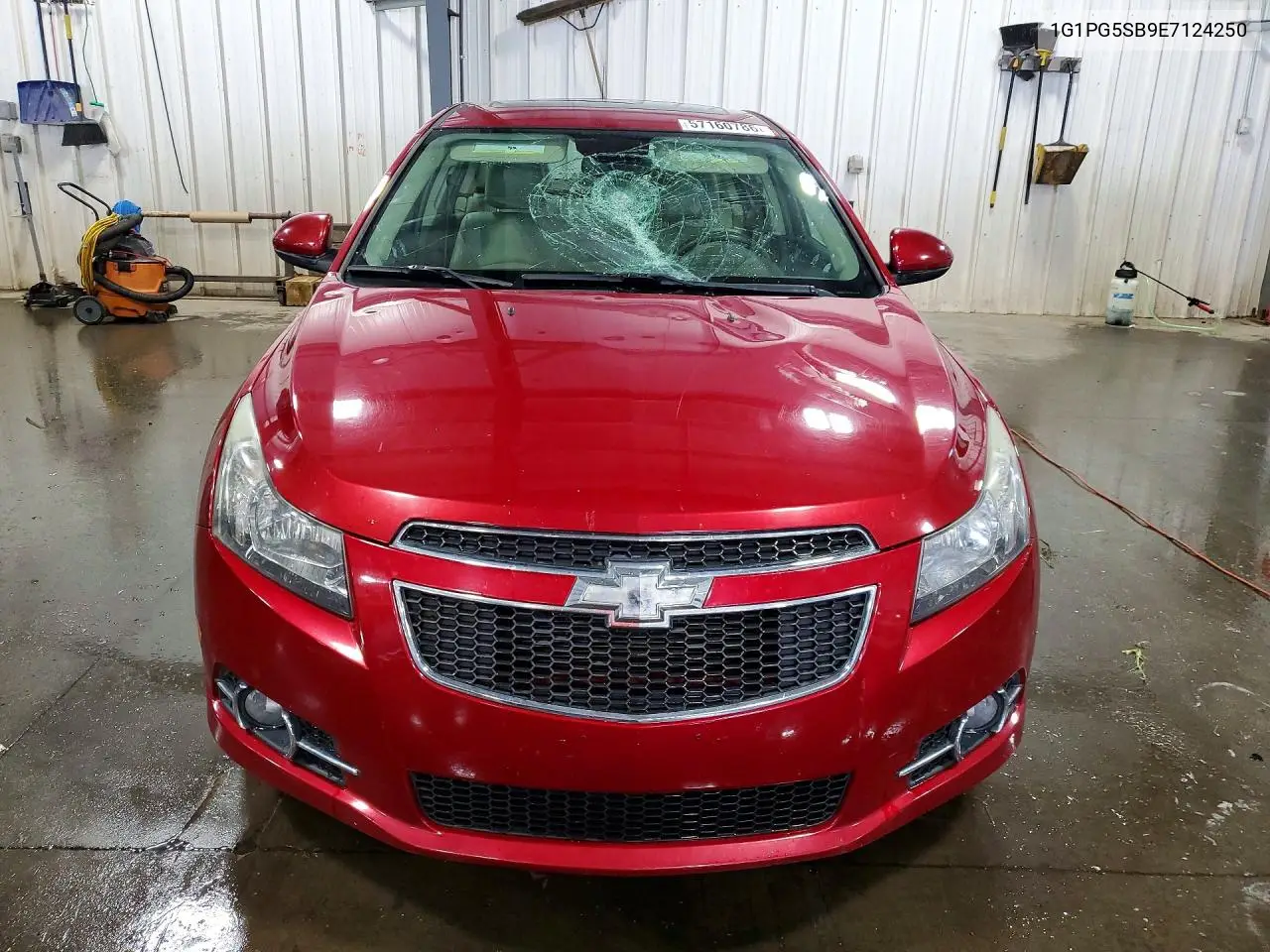 2014 Chevrolet Cruze Ltz VIN: 1G1PG5SB9E7124250 Lot: 57160786