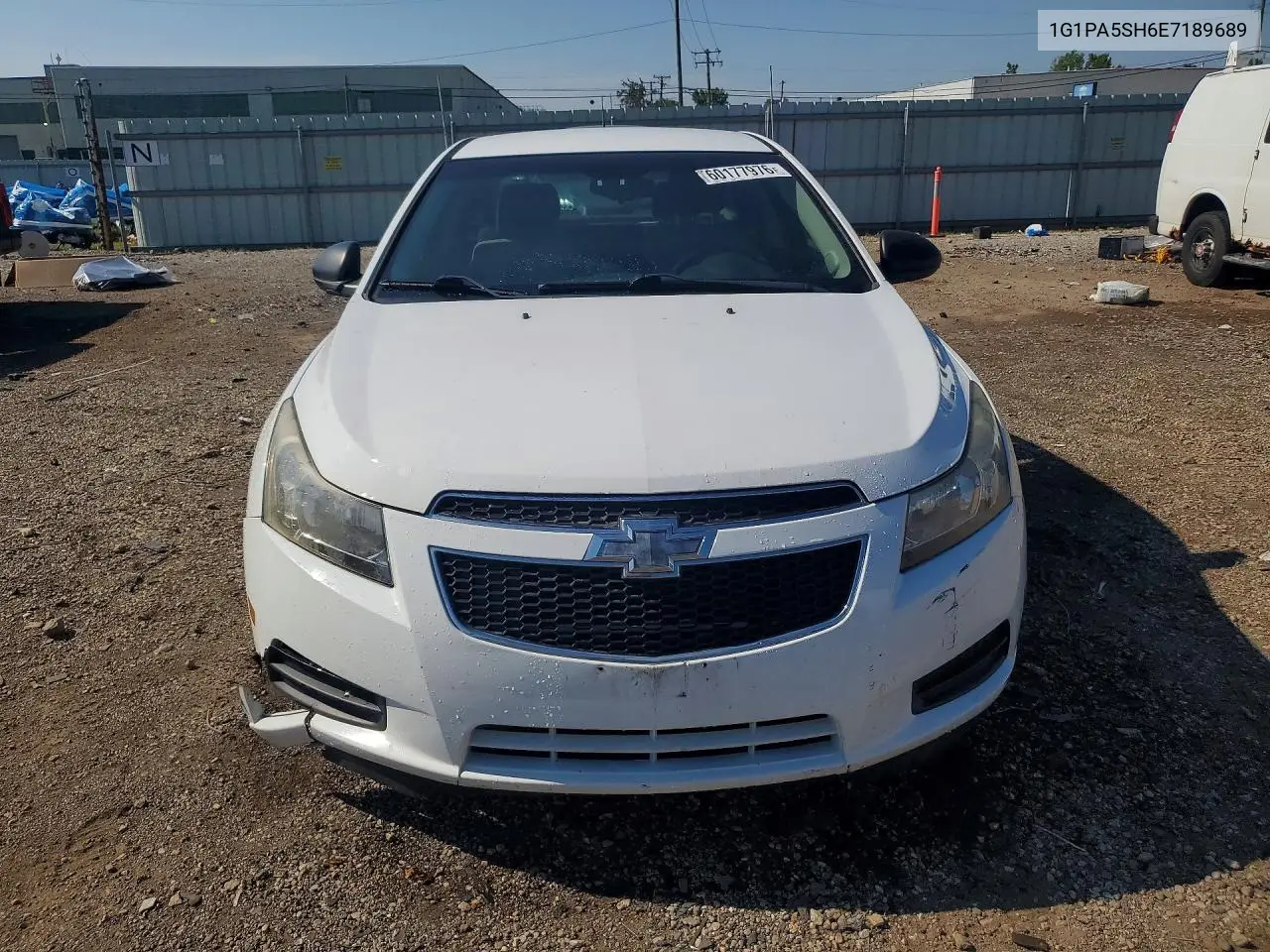 2014 Chevrolet Cruze Ls VIN: 1G1PA5SH6E7189689 Lot: 60177976