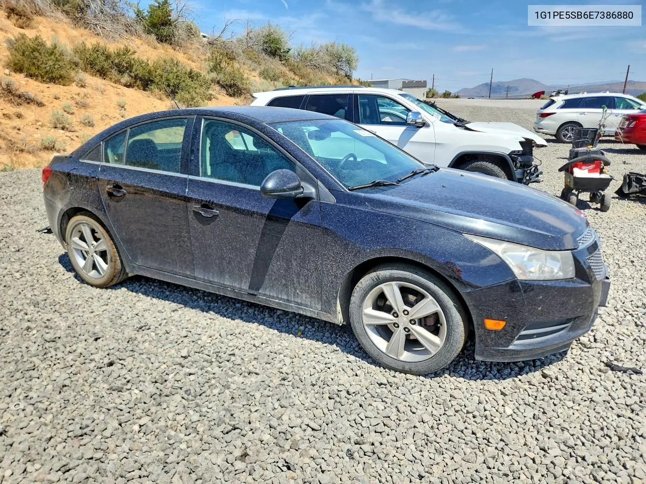 2014 Chevrolet Cruze Lt VIN: 1G1PE5SB6E7386880 Lot: 60710036