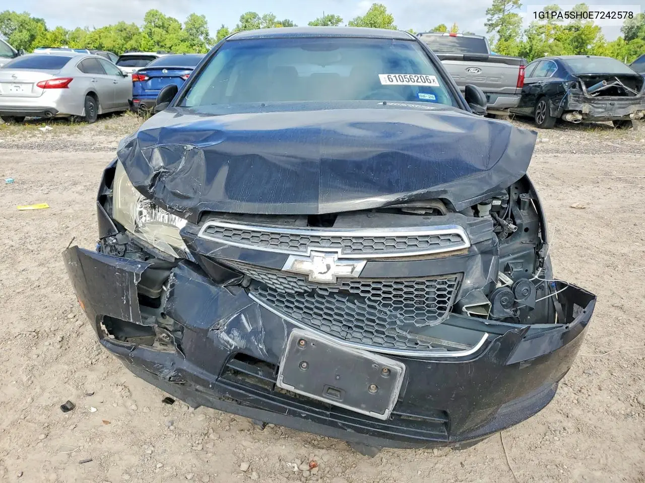 2014 Chevrolet Cruze Ls VIN: 1G1PA5SH0E7242578 Lot: 61056206