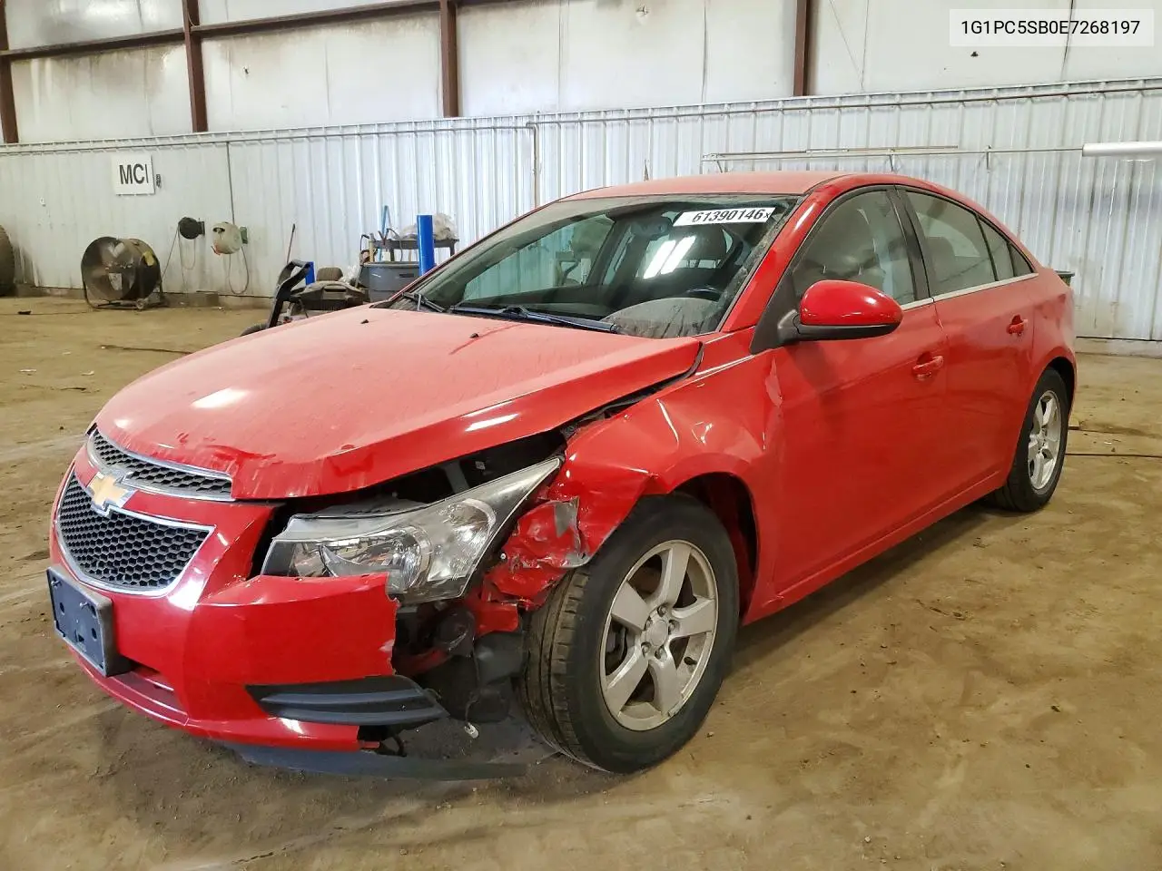 2014 Chevrolet Cruze Lt VIN: 1G1PC5SB0E7268197 Lot: 61390146