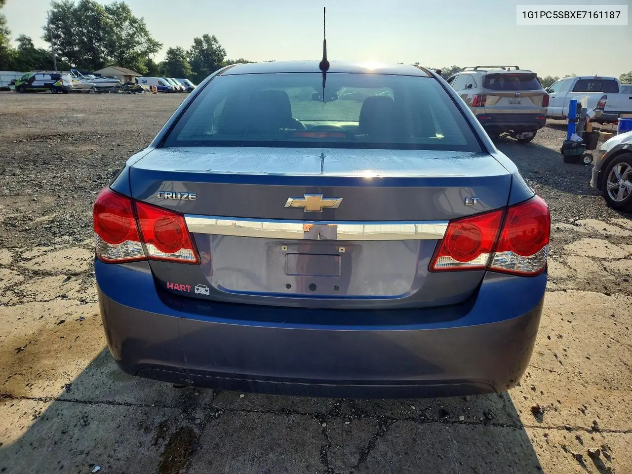 2014 Chevrolet Cruze Lt VIN: 1G1PC5SBXE7161187 Lot: 61730116