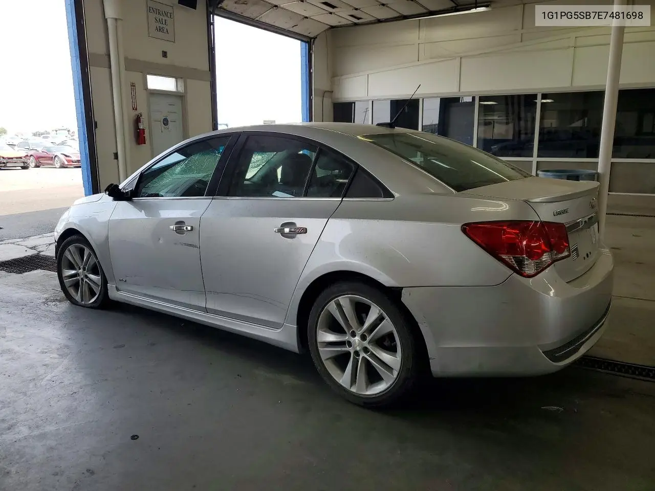2014 Chevrolet Cruze Ltz VIN: 1G1PG5SB7E7481698 Lot: 61748806